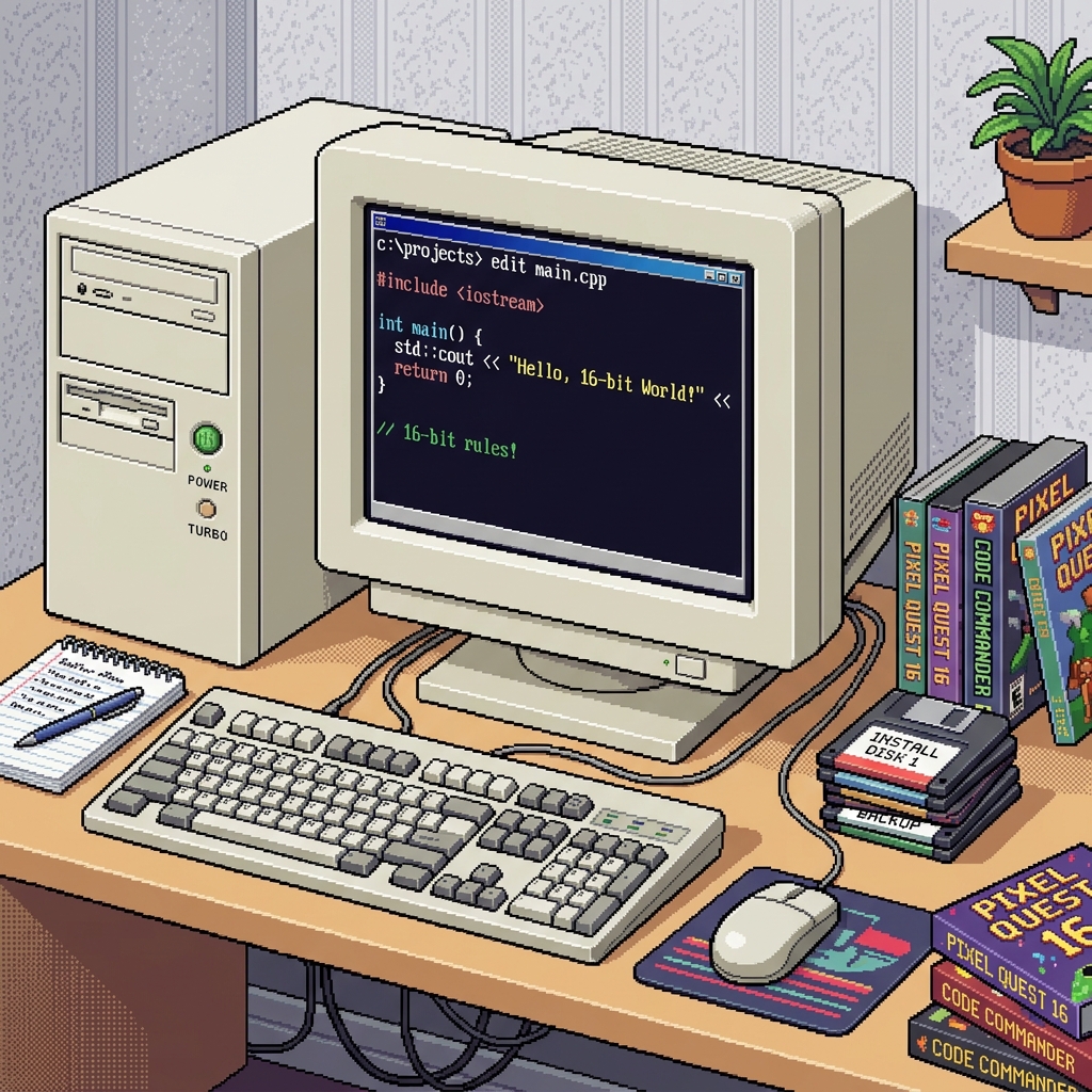 Vintage setup